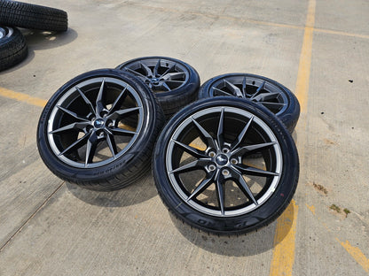 19" Ford Mustang GT Dark Horse OEM 95839 95840 wheels rims 2025 2026 2027 NEW