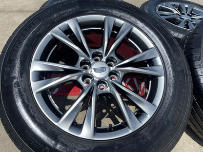 18" Cadillac XT6 XT5 SRX OEM 4844 4845 wheels rims Chevy Blazer Acadia MICHELIN