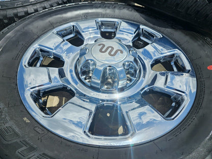 20" Ford F-250 F-350 OEM chrome King Ranch wheels rims 10295 tires 2024