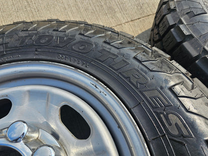 17" Ford F-250 F-350 OEM 3828 wheels rims tires 2022 2023 2024 2025 TOYO A/T3