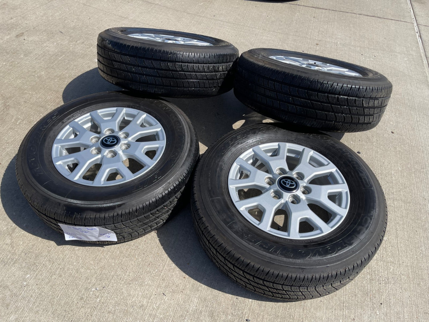 17" Toyota Tacoma 4Runner TRD OEM 10637 94254 wheels rims TOYO SALE