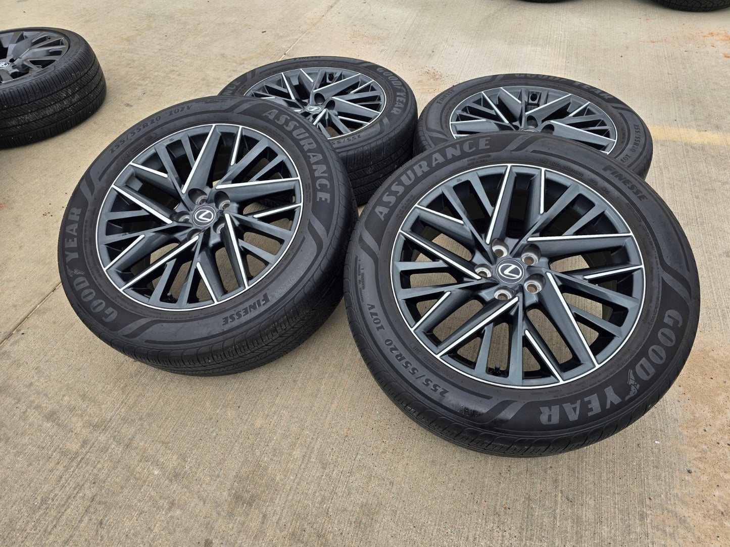 20" Lexus TX350 OEM 10574 wheels rims LS500H LS500 LC500 Grand Highlander