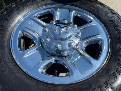 18" Dodge Ram 2500 3500 STEEL chrome OEM 2473 wheels rims tires MASTERCRAFT