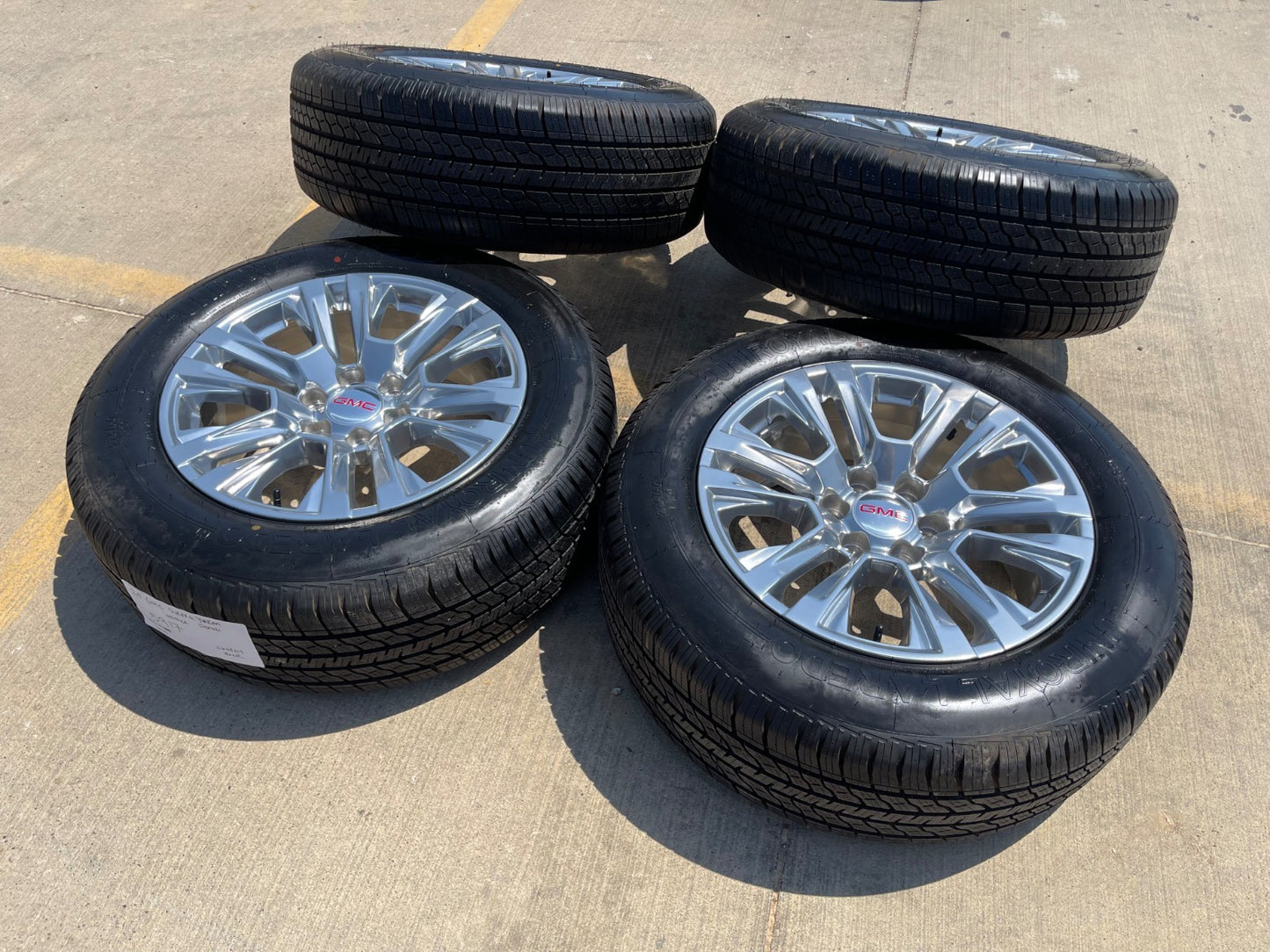 20" GMC Sierra Yukon Denali OEM 5917 wheels rims SET Chevy tires NEW