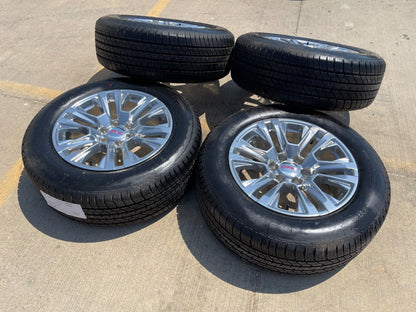 20" GMC Sierra Yukon Denali OEM 5917 wheels rims SET Chevy tires NEW