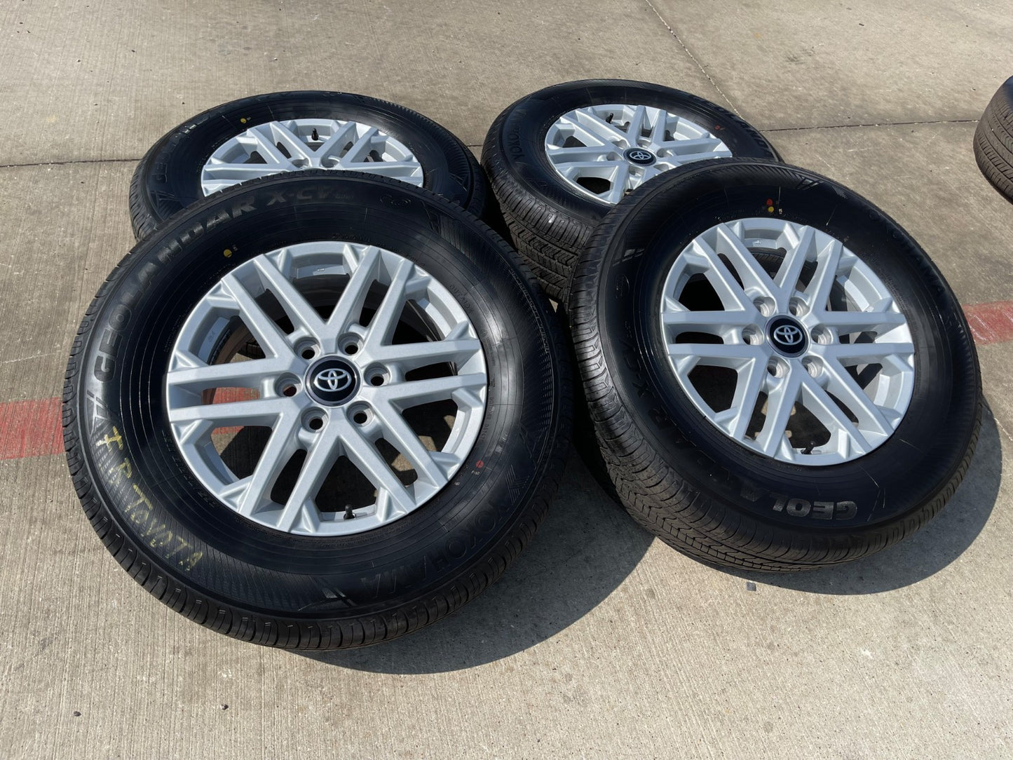 18" Toyota Tundra Sequoia TRD OEM 75281 wheels rims LX600 2025 2026 2027 NEW