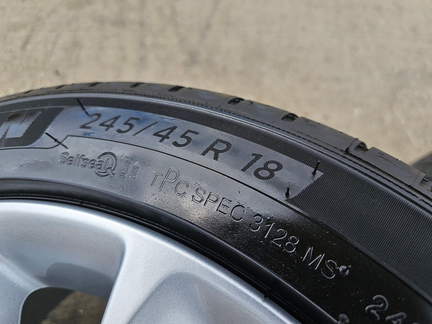 18" Cadillac CT5 Platinum OEM 94114 wheels rims 2023 2024 2025 NEW MICHELIN