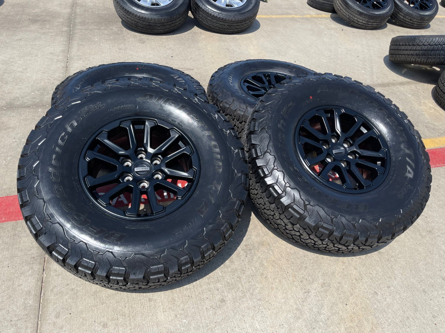 17" Ford F-150 Raptor OEM 10611 rims wheels Bronco SET 2026 2027 BFG 37" NEW