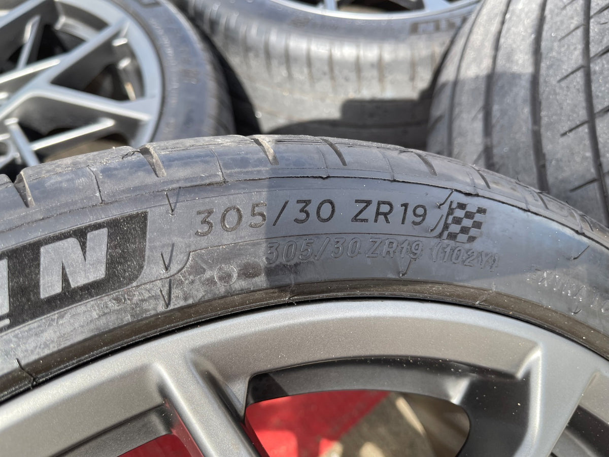 19" 19x10.5 19x11 Ford Mustang GT Track Pack PREFORMANCE OEM wheels rim MICHELIN