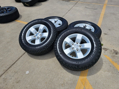 17" Dodge Ram 1500 OEM REBEL wheels rims NEW BFG A/T tires 2448 5x139