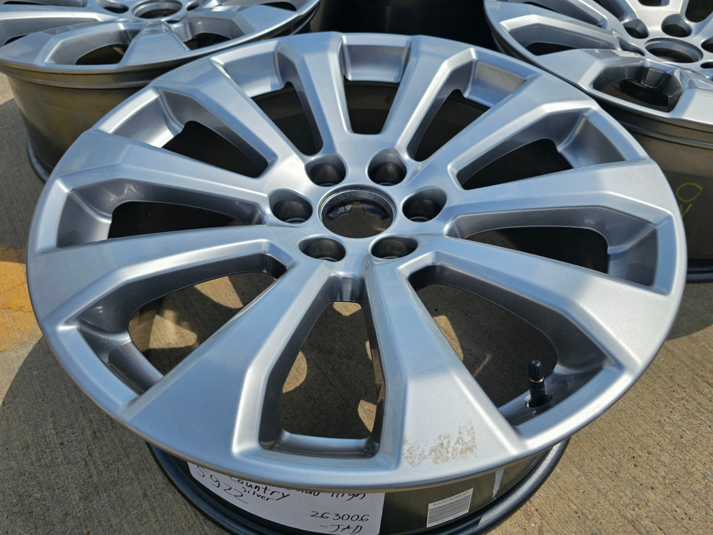22" Chevy Silverado High Country OEM 5922 wheels rims Tahoe SET 2025 2026 2027