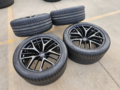 20" Nissan GT-R OEM wheels rims RAYS 62801 62200 GTR 2019 2020 2022 2023 2024