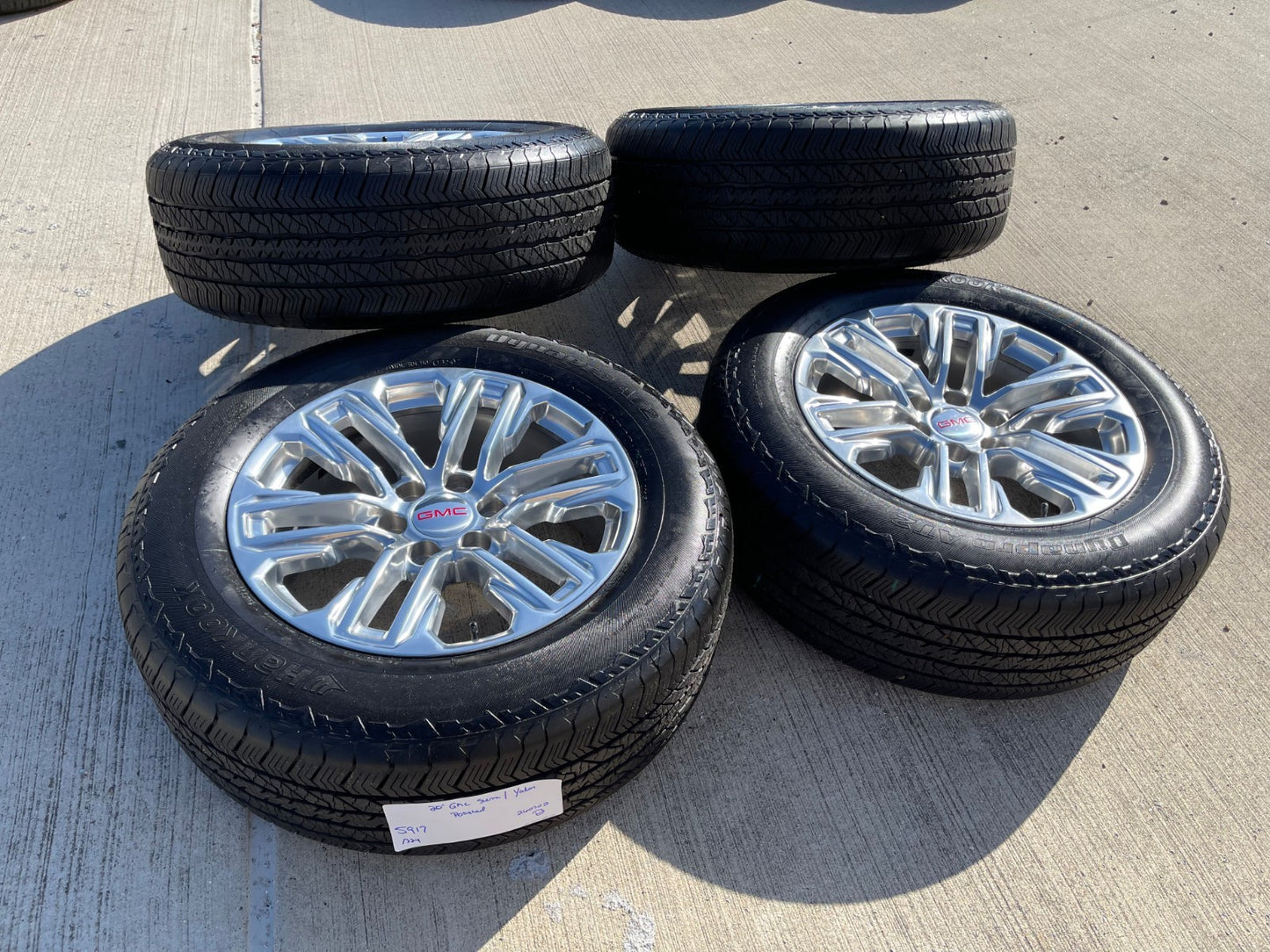 20" GMC Yukon Sierra Tahoe Silverado OEM 2120 14024 wheels rims tires DISCOUNTED