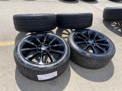 19" Ford Mustang Stealth GT OEM wheels rims 3863 tires CONTINENTAL