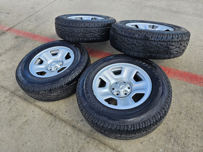 18" Dodge Ram 1500 OEM wheels rims tires BRIDGESTONE DUELER A/T NEW