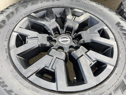 17" Nissan Frontier OEM Desert Runner 62832 wheels rims tires 2023 2024 2025