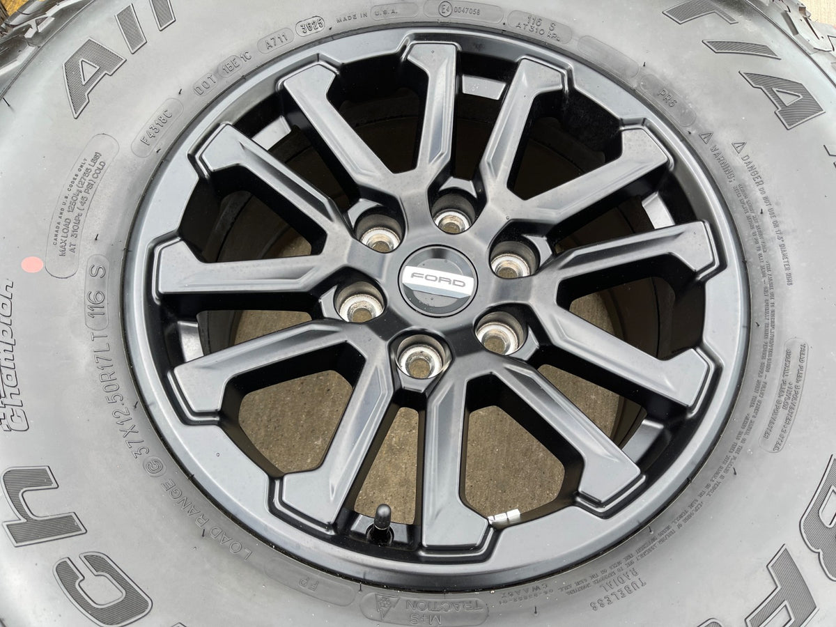 17" Ford F-150 Raptor OEM 10611 rims wheels Bronco SET 2025 2026 2027 BFG 35 SET