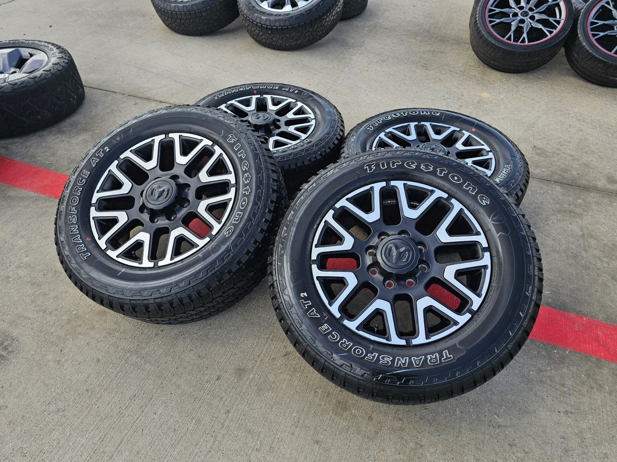 20" Dodge Ram 2500 3500 LARAMIE OEM 51649 wheels rims A/T2 2025 2026 2027 NEW