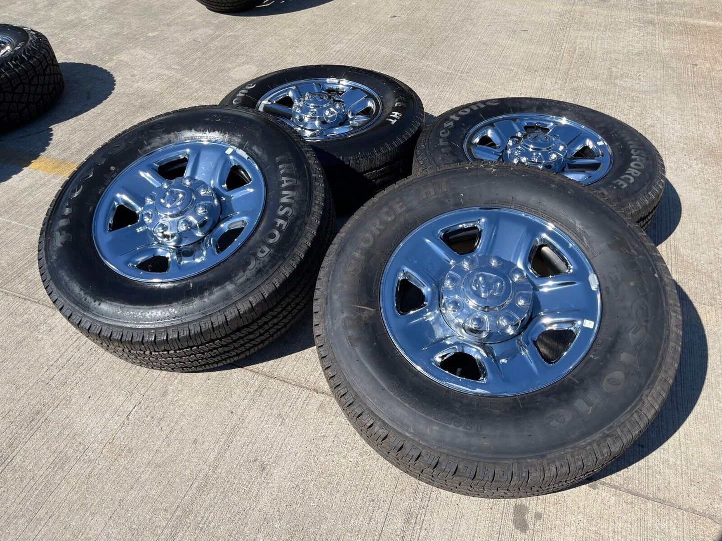 18" Dodge Ram 2500 3500 STEEL chrome OEM 2473 wheels rims 2023 2024 2025 NEW
