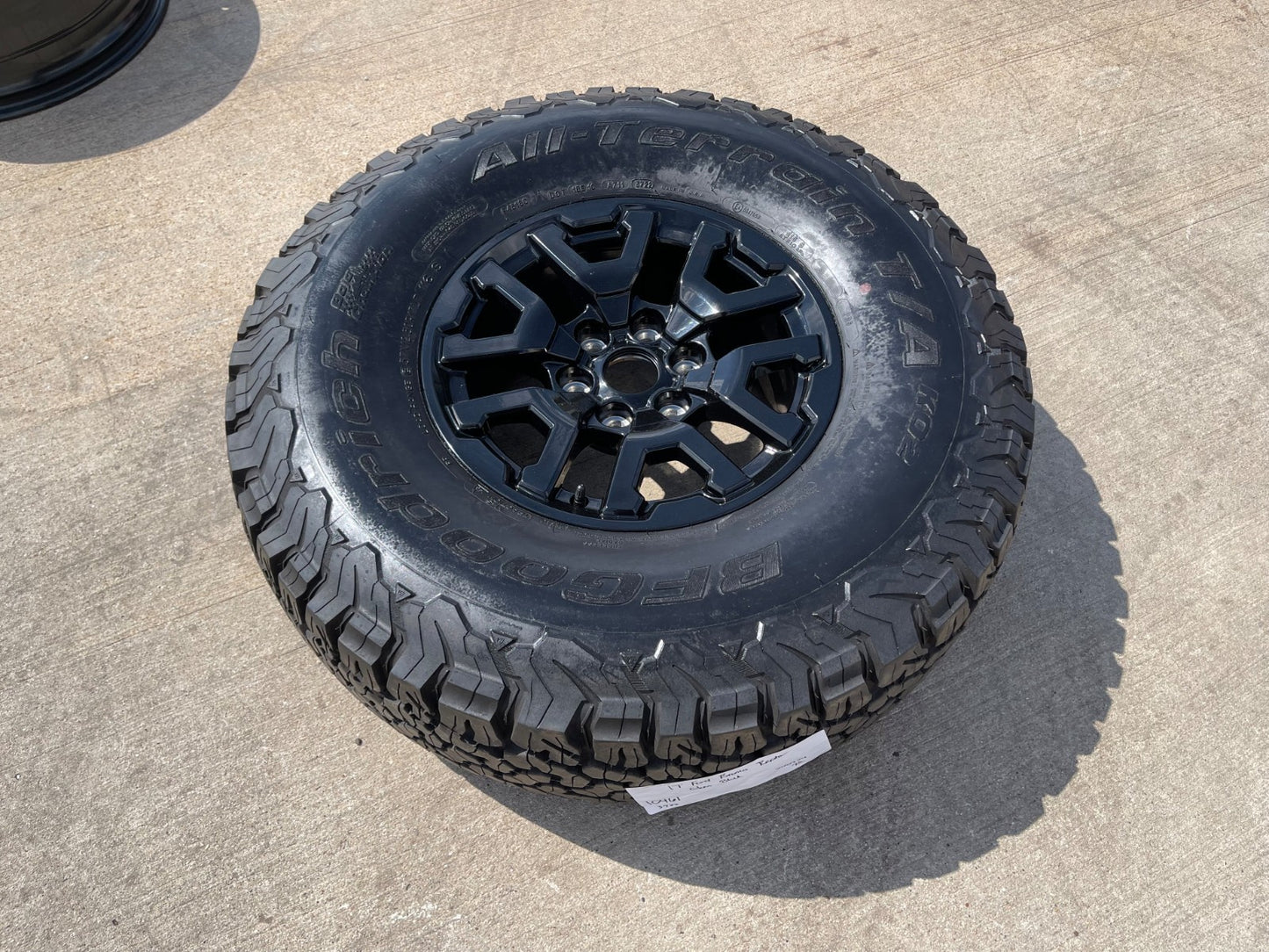 17" Ford F-150 Raptor Bronco OEM 10461 rim wheel spare 2024 2025 2026 BFG 37"