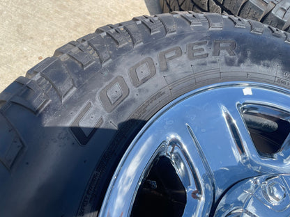 18" Dodge Ram 2500 3500 STEEL chrome OEM 2473 wheels rims SET COOPER
