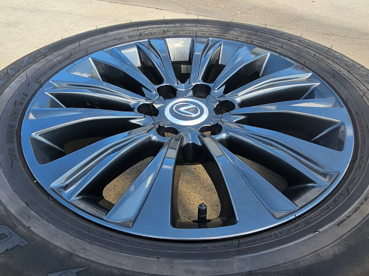 19" Lexus GX460 GX470 OEM 74388 wheel rim tire DUNLOP single spare