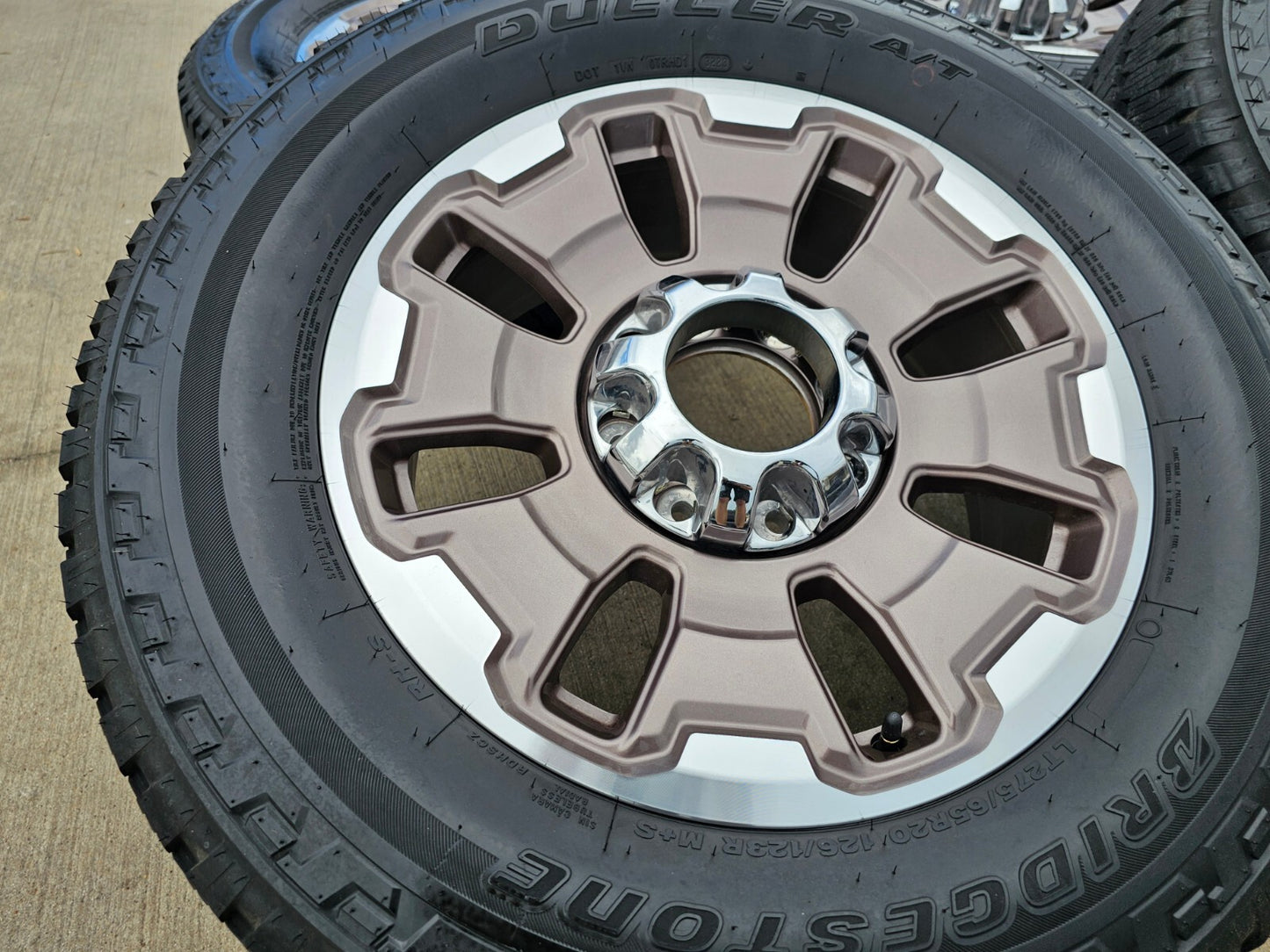 20" Ford F-250 F-350 OEM 10487 KING RANCH tan wheels rims 2024 2025 2026 NEW