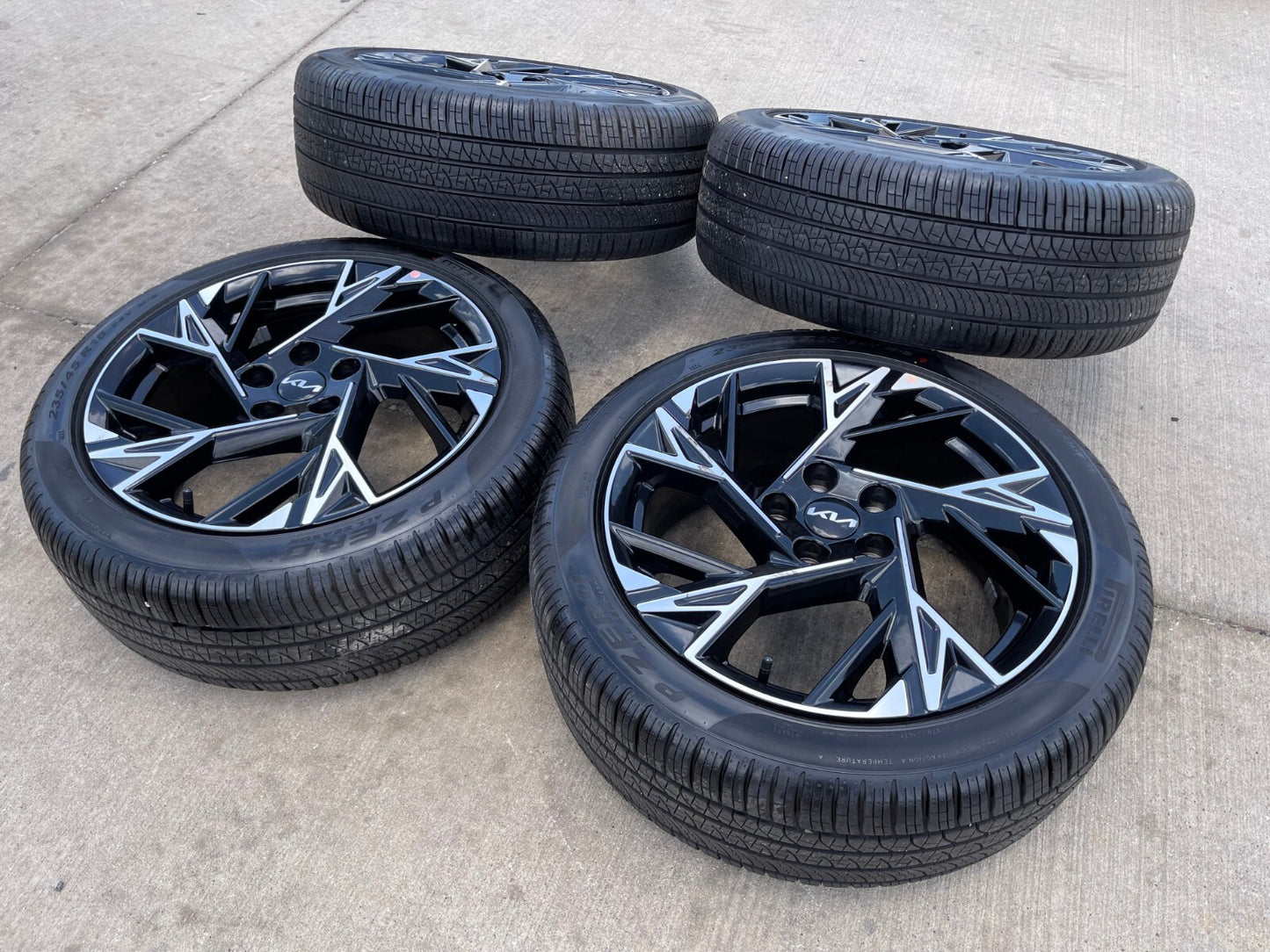 18" Kia K4 K5 OEM wheels rims tires Sonata Stinger Forte Optima 2024 2025 NEW