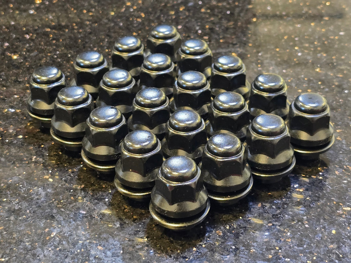 (20) OEM 12x1.5 Toyota Camry lug nuts Avalon Corolla Rav4 lugs RX350