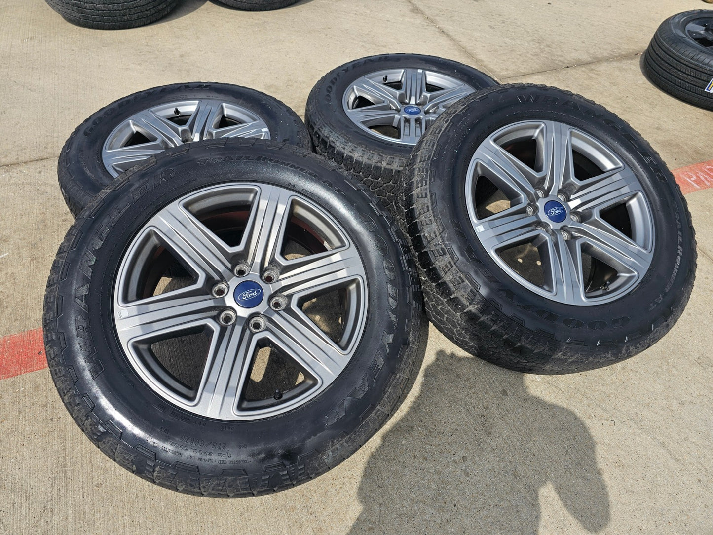 20" Ford F-150 FX-4 Expedition OEM 10172 wheels rims tires SET GOODYEAR