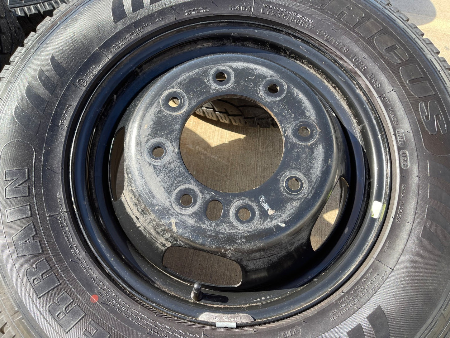 17" Dodge Ram 3500 Dually Laramie 8x200 wheels rims 2703 2704 OEM SET