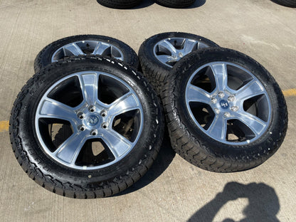 20" Dodge Ram 1500 OEM LIMITED 2676 2723 wheels rims 2025 2026 FALKEN A/T NEW