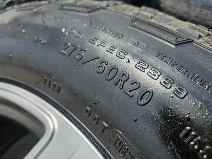 20" Ford F-150 FX-4 Expedition OEM 10172 wheels rims tires SET GOODYEAR
