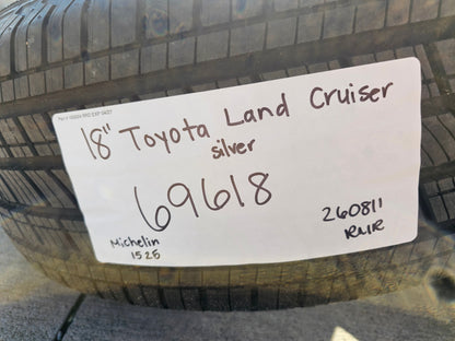 18" Toyota Land Cruiser Tundra Sequoia OEM 69618 wheels rims 5x150 NEW MICHELIN