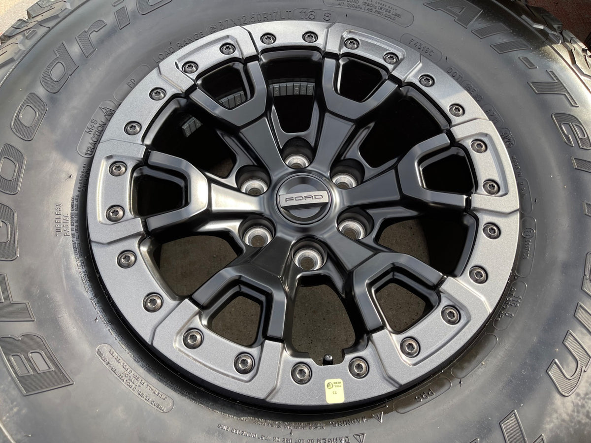 17" Ford F-150 Raptor Bronco R OEM BEADLOCK 51222 rims wheels 2025 2026 NEW 37"