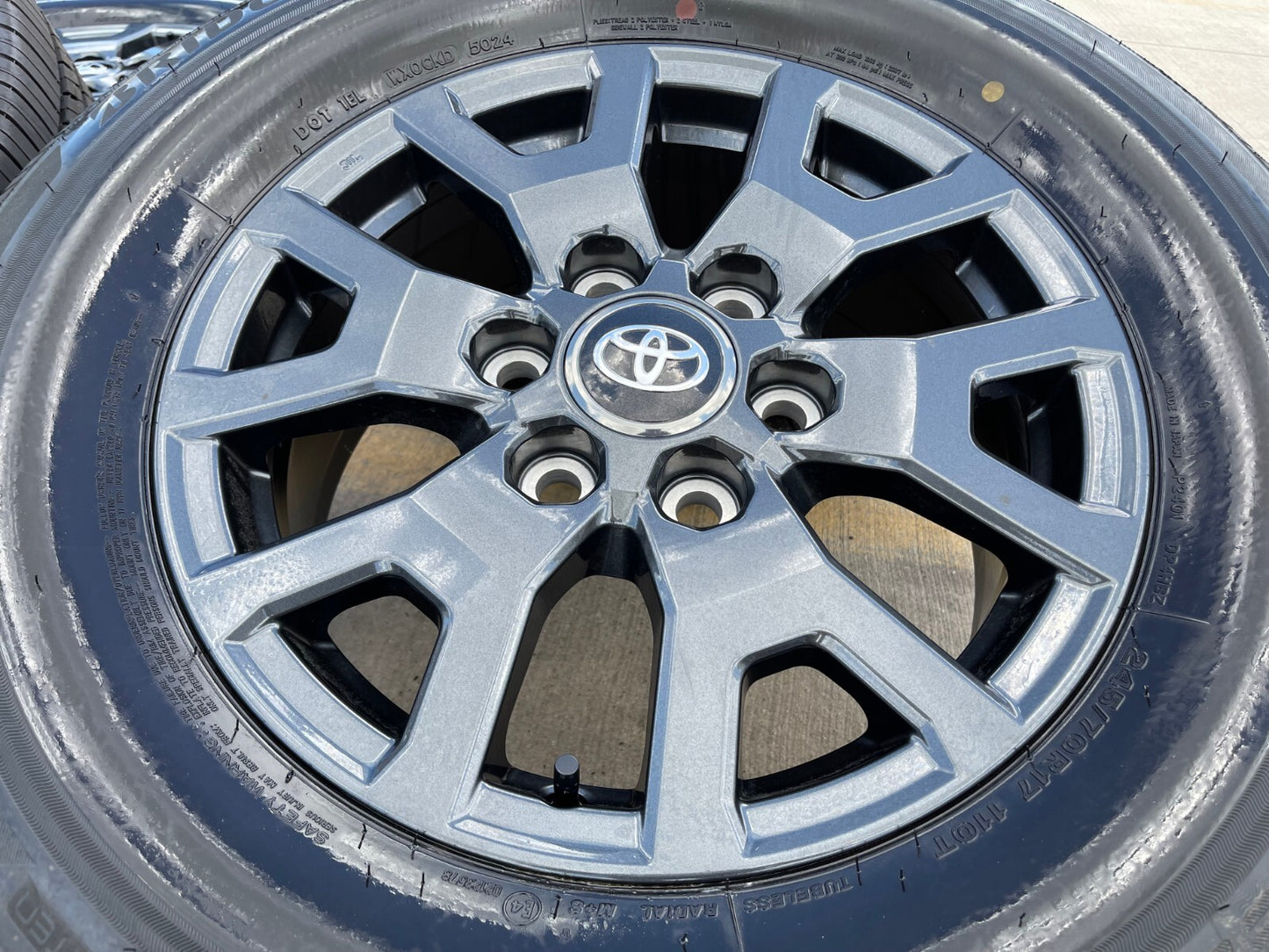 17" Toyota 4Runner Tacoma TRD OEM 42611 wheels rims tires 2024 2025 2026 NEW
