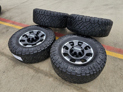 18" Ford F-250 F-350 OEM TREMOR rims wheels 10482 tires NITRO 35"