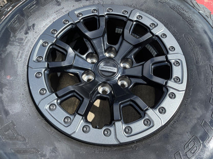 17" Ford F-150 Raptor Bronco R OEM BEADLOCK 51222 rims wheels 37" SET NEW