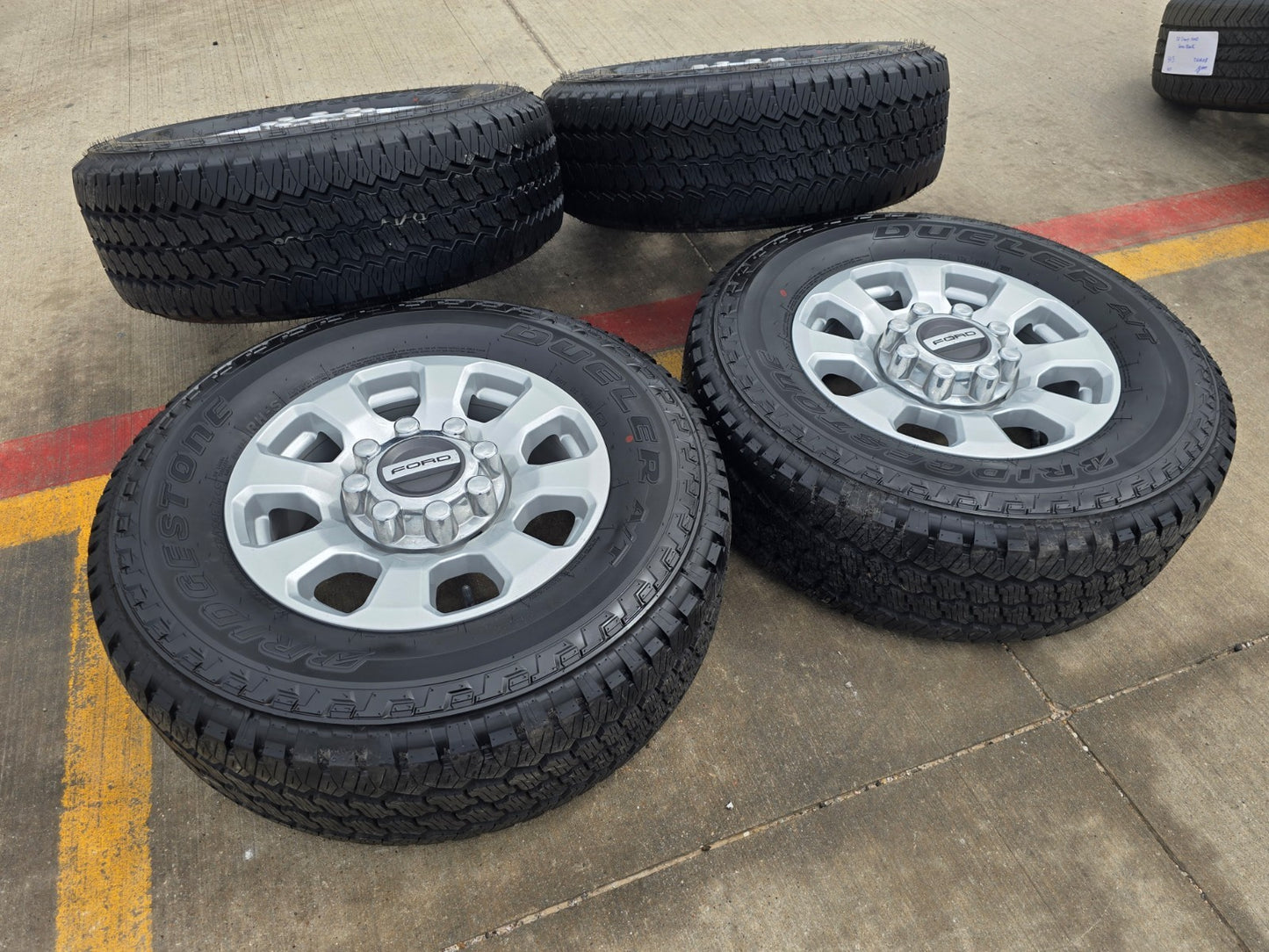 NEW 18" Ford F-250 F-350 Lariat FX-4 wheels rims SET OEM RIM# 10481 2006-2027