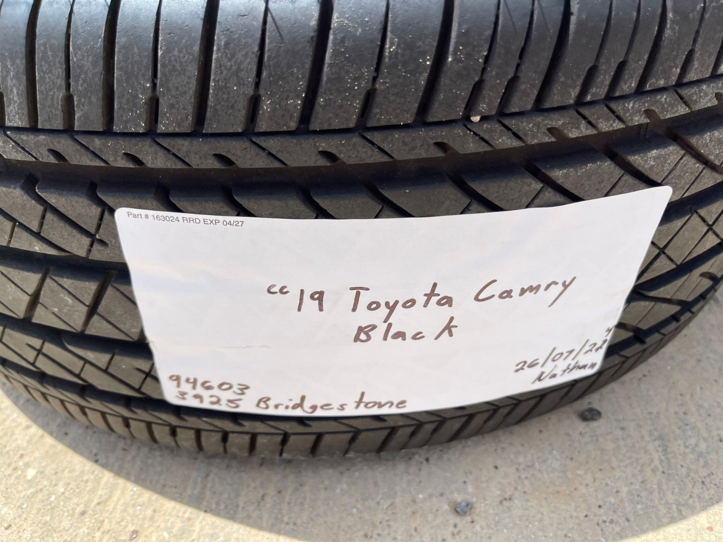 19" Toyota Camry XSE OEM 75288 wheels rims Avalon Lexus SET BRIDGESTONE NEW