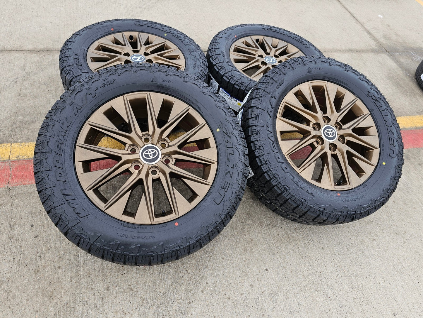 20" Toyota Land Cruiser Tundra OEM wheels rims 10545 Lexus GX550 LX600 NEW