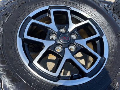 17" Jeep Wrangler Rubicon OEM wheel rim Gladiator spare A/T3 2024 2025 NEW