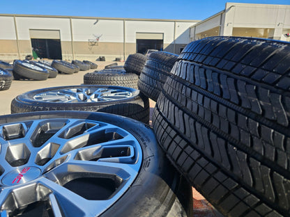 22" GMC Yukon Sierra DENALI OEM wheels rims Tahoe tires 2024 2025 2026 NEW