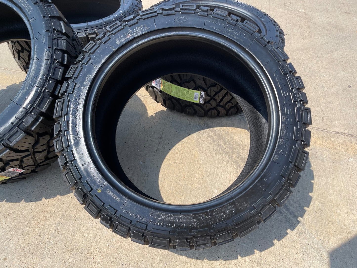 (4) 33x12.5x22 Kenda Kenda Klever R/T 114R 12 PLY Load Range F tires NEW