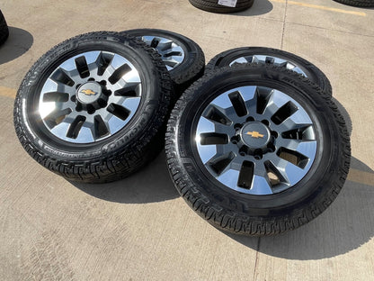 20" Chevy Silverado GMC Sierra 2500 3500 OEM 5960 5947 wheels rims SET MICHELIN