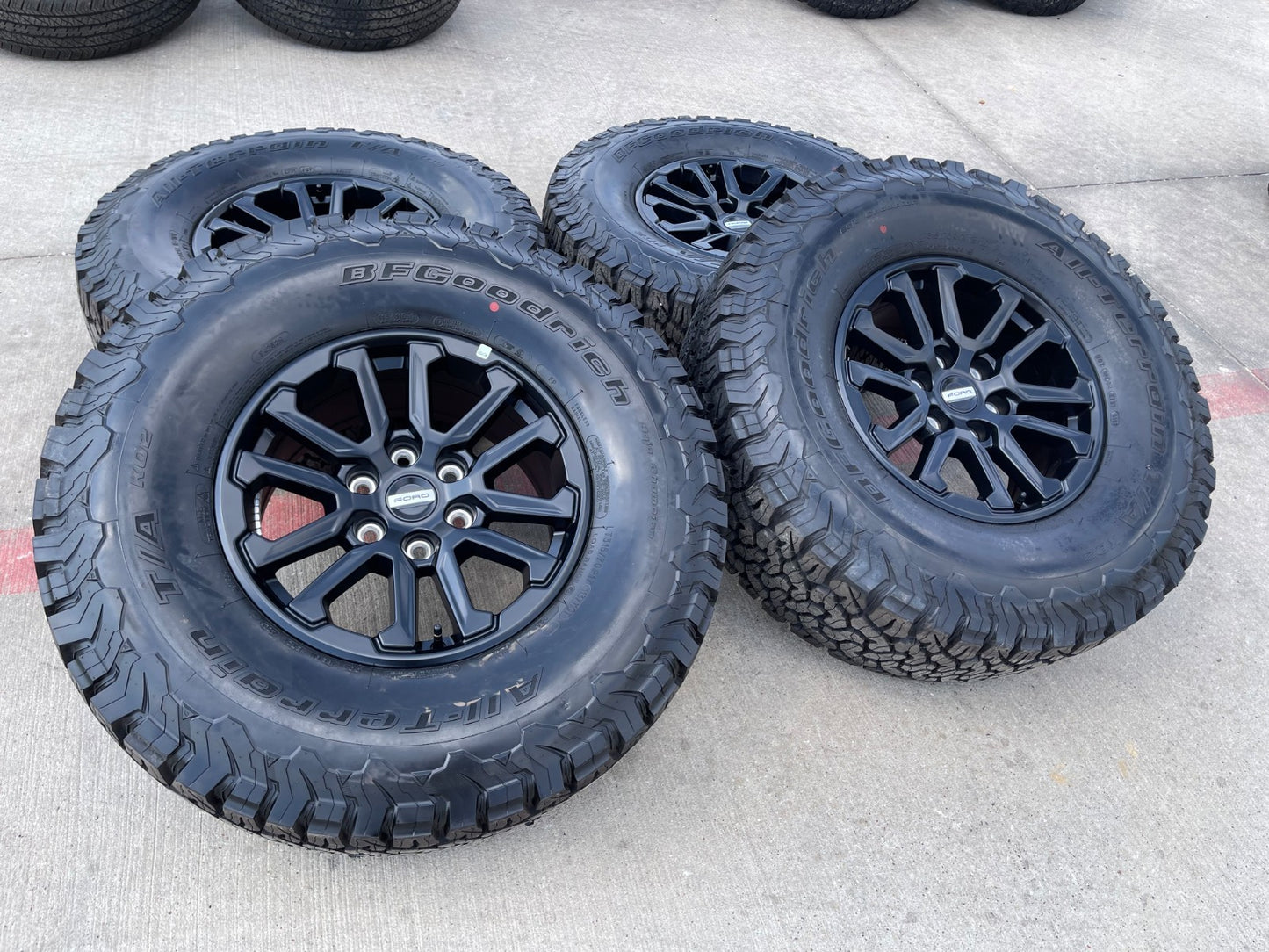 17" Ford F-150 Raptor OEM 10611 rims wheels Bronco SET 2026 2027 BFG 35" NEW