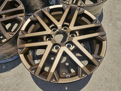 18" Toyota Tundra TRD OEM wheels rims 75281 Sequoia LX600 2024 2025 2026 NEW