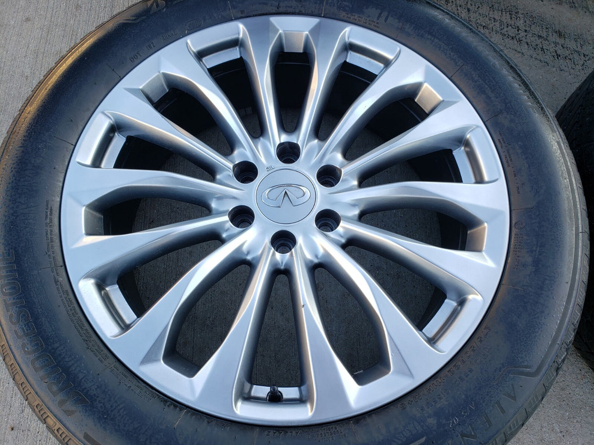 22" Infiniti QX80 QX56 Nissan Titan OEM 62799 73770 wheels rims tires SET