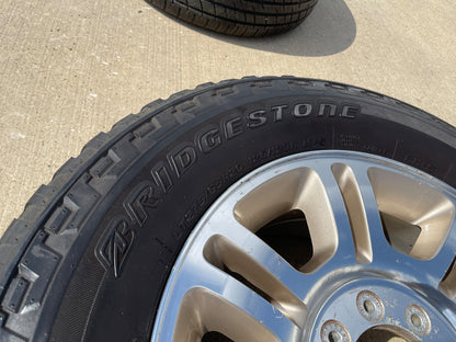 20" Ford F-250 F-350 OEM 3951 3845 KING RANCH rim wheel tire BRIDGESTONE A/T