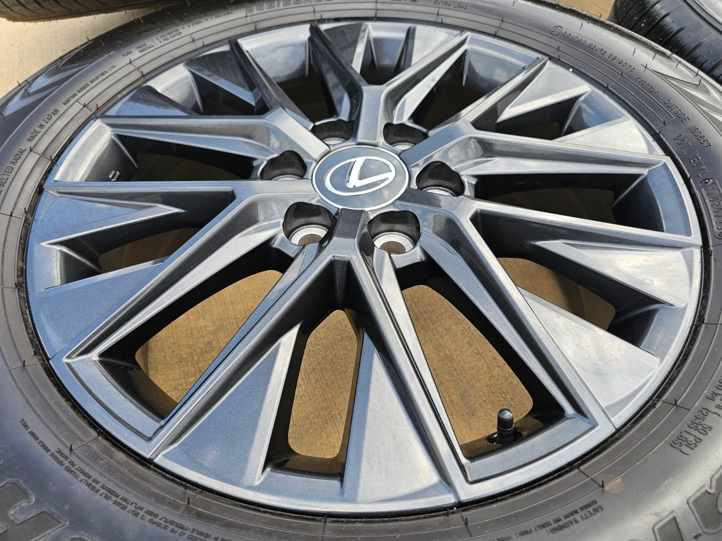 20" Lexus GX550 OEM wheels rims Land Cruiser Tundra 10545 LX600 2025 2026